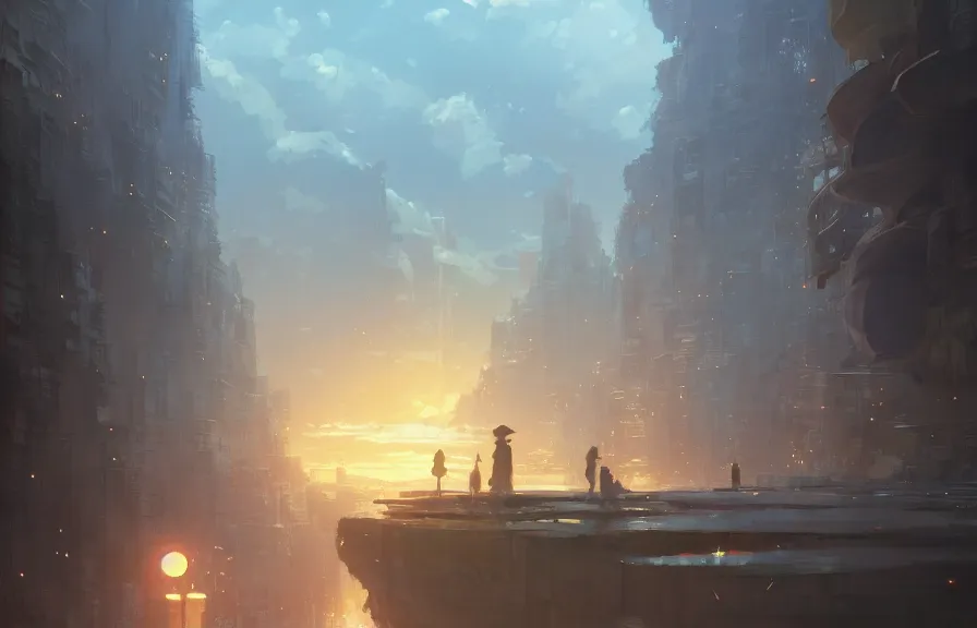 Image similar to makoto shinkai concept art of the spork polyp dimension, key visual, ambient lighting, highly detailed, digital painting, artstation, concept art, sharp focus, by makoto shinkai and akihiko yoshida and hidari and wlop and greg rutkowski