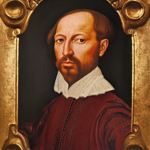 Prompt: a renaissance style portrait painting of Pablo Motos