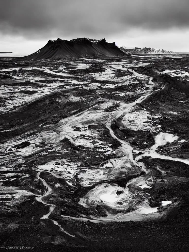 Image similar to chaos in the nature of iceland, by geert goiris, award - winning photography, concept art