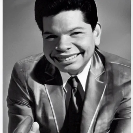 Prompt: a photo of ritchie valens at age 8 1, 2 0 2 2 photo