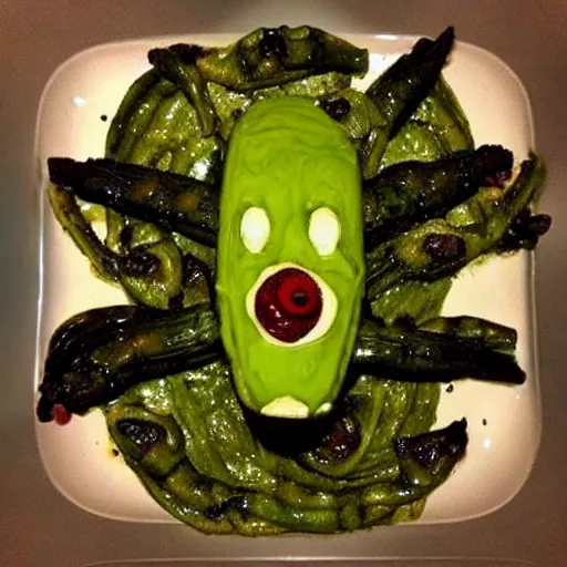 Image similar to alien food