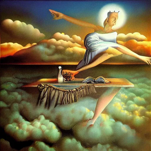 Prompt: bliss, surrealism