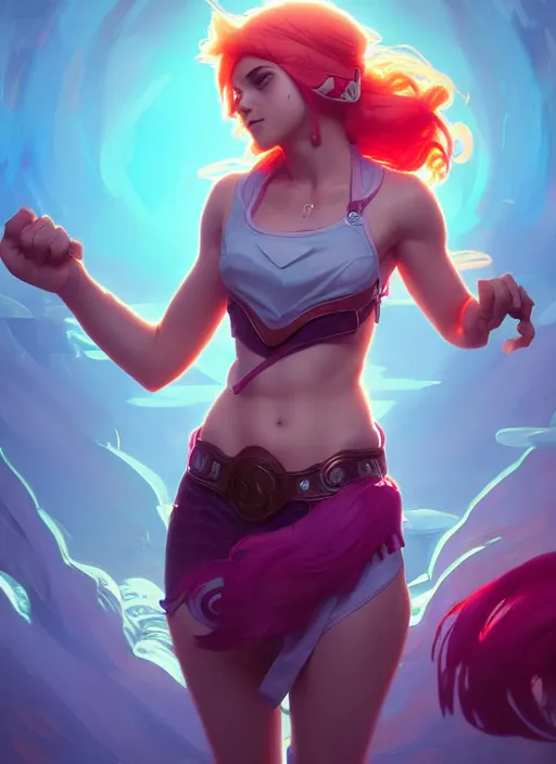 Prompt: annie from league of legends, splash art, path traced, octane render, highly detailed, high quality, digital painting, hd, alena aenami and artgerm, karol bak, alphonse mucha, tom bagshaw