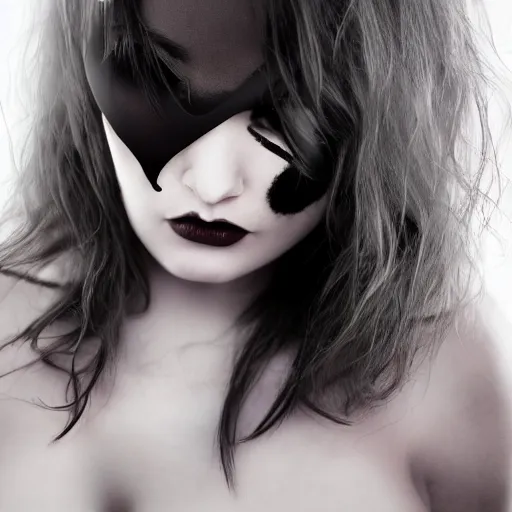Image similar to pale goth beauty, cinematic lighting, various refining methods, micro macro autofocus, ultra definition, award winning photo