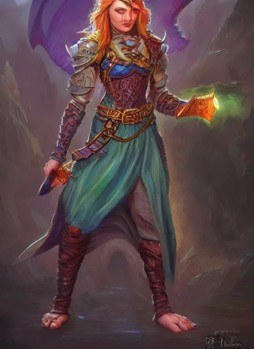 Prompt: dnd genie, ultra detailed fantasy, dndbeyond, bright, colourful, realistic, dnd character portrait, full body, pathfinder, pinterest, art by ralph horsley, dnd, rpg, lotr game design fanart by concept art, behance hd, artstation, deviantart, hdr render in unreal engine 5