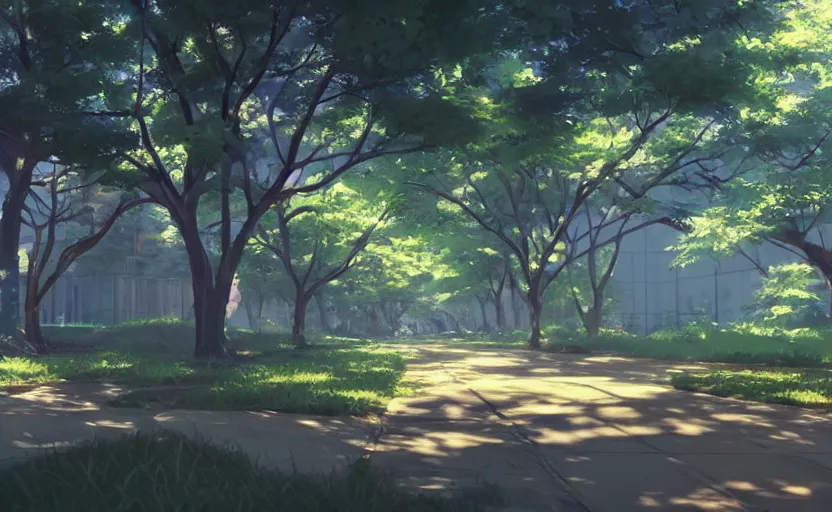 Prompt: anime scenery by Makoto Shinkai, unreal engine, gradient shading, epic digital art