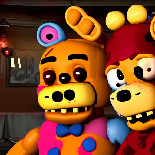 Image similar to five nights at freddys pizzeria