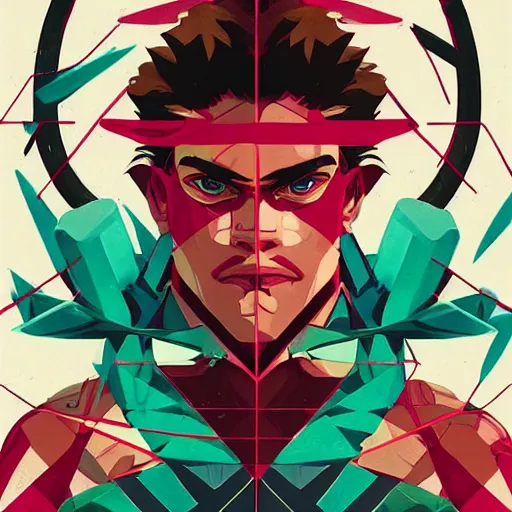 Image similar to Vega of Street Fighter 4 profile picture by Sachin Teng, asymmetrical, Organic Painting , Adidas, Impressive, Claw, Vega Mask, Violent, Dark, Rose Background, Snake, Powerful, geometric shapes, hard edges, energetic, graffiti, street art:2 by Sachin Teng:4