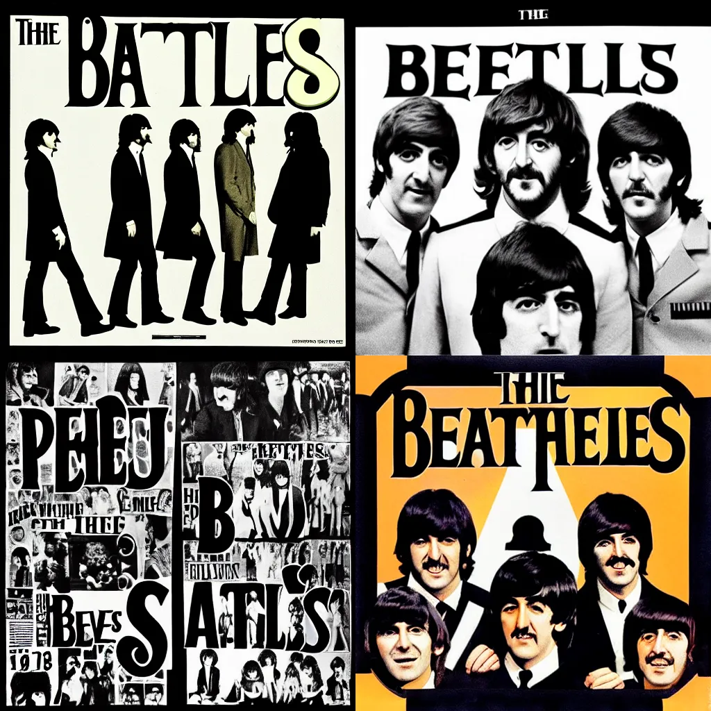 Prompt: The Beatles album 1979