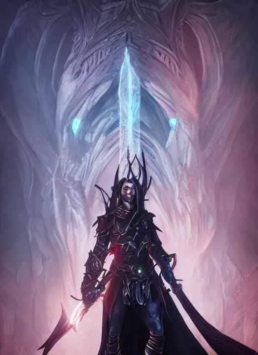 Image similar to nemesis ultra detailed fantasy, elden ring, realistic, dnd character portrait, full body, dnd, rpg, lotr game design fanart by concept art, behance hd, artstation, deviantart, destiny 2, global illumination radiating a glowing aura global illumination ray tracing hdr render in unreal engine 5