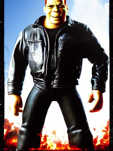 Image similar to terminator 2 starring shrek poster hd