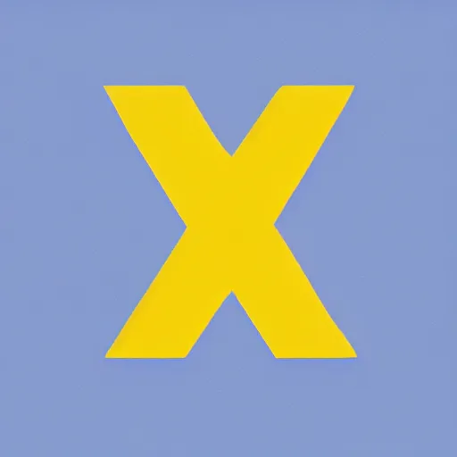 Prompt: Simple Icon for the department of mathematics. Blue and Yellow. Abstract.