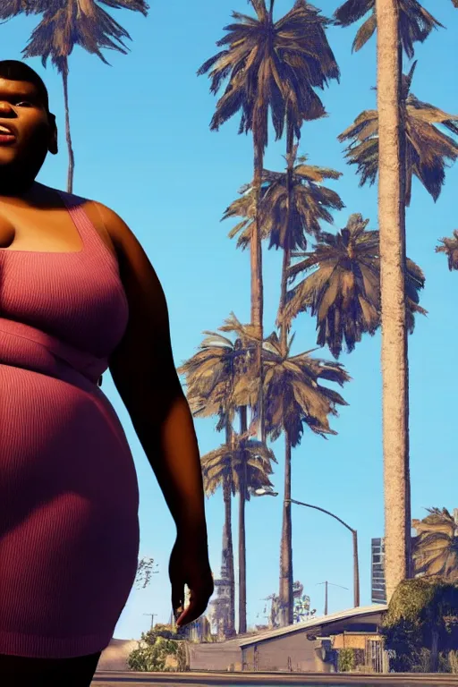 Image similar to gabourey sidibe gta 5 loading screen