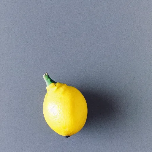 Image similar to A Lemon with a Banana skin