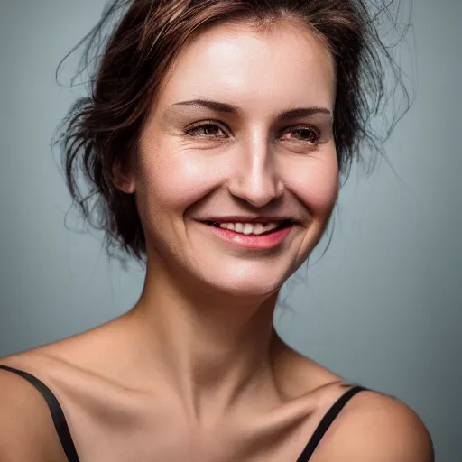 Prompt: face portrait of a woman, High quality photography