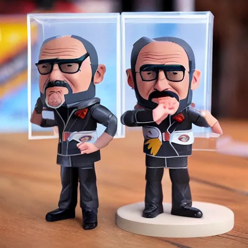 Image similar to vladimir putin cosplay lenin, stop motion vinyl action figure, plastic, toy, butcher billy style