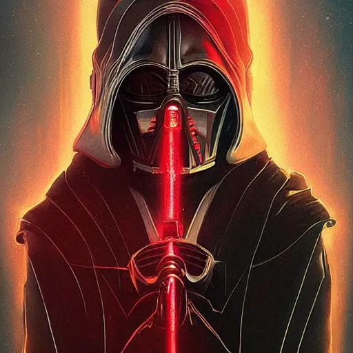 Image similar to star wars sith lord empire Rihanna profile picture by Greg Rutkowski, intricate details, futuristic, volumetric lights, streetwear, studio ghibli, Organic Painting , Matte Painting, geometric shapes, hard edges, trending on the artstation, fantasy LUT, realistic by Sachin Teng + Martin Grip + Moebius + Patrick Gleason, smooth, sharp focus, illustration, techwear, Industrial Scifi, detailed illustration, character portrait,-C 9.0