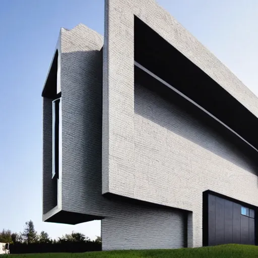 Image similar to a modern building that looks like darth vader