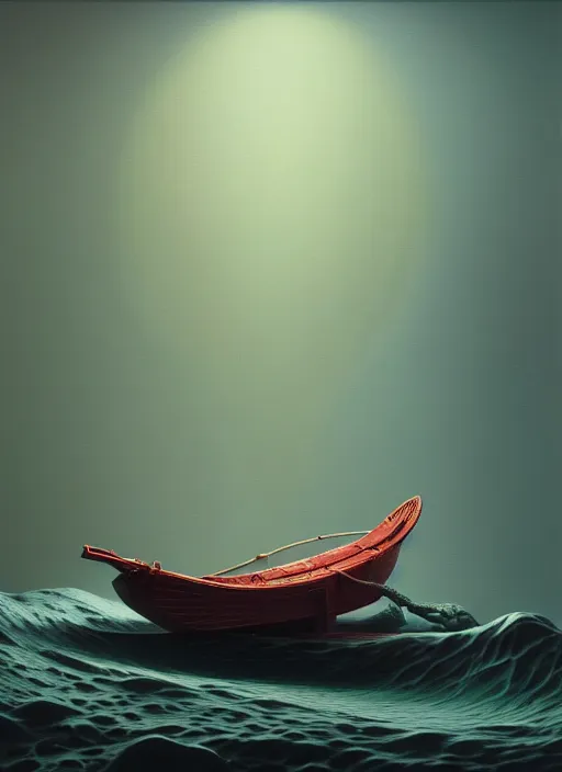 Prompt: hyper detailed 3d render like a Oil painting - blood in the water by Jacek Yerka, Mariusz Lewandowski, Houdini algorithmic generative render, Abstract brush strokes, Masterpiece, Edward Hopper and James Gilleard, Zdzislaw Beksinski, Mark Ryden, Wolfgang Lettl, hints of Yayoi Kasuma, octane render, 8k