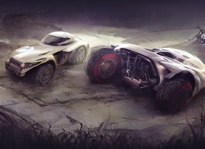 Image similar to a beautiful concept design of an old car converted into offroad sport. car design by cory loftis, fenghua zhong, ryohei hase, ismail inceoglu and ruan jia, henrik fisker and bruce kaiser and scott robertson and dmitry mazurkevich and doruk erdem and jon sibal, volumetric light.