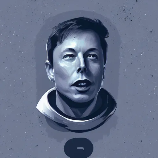 Image similar to elon by pietrocascavilla