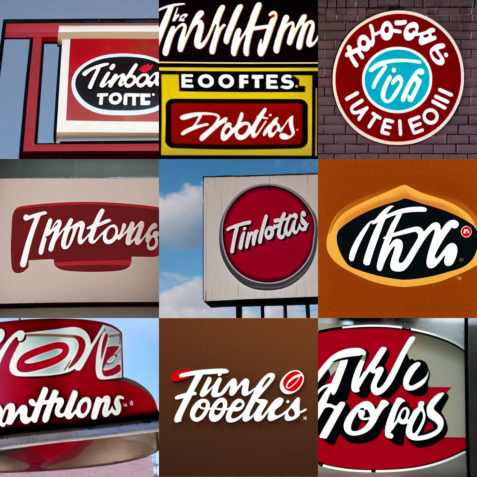 Image similar to the logo for tim hortons