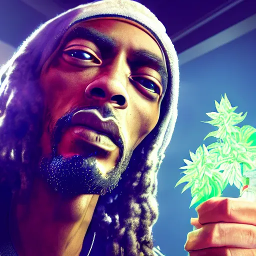 Prompt: ultra mega super hyper realistic Digital concept art of highly detailed cybertronic detailed face Jesus smoking weed with Snoop Dogg. Rendered in VRAY and DaVinci Resolve and MAXWELL and LUMION 3D, Volumetric natural light