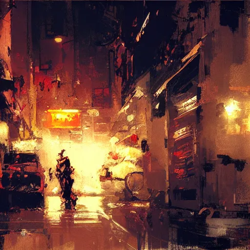 Image similar to midnight madness, craig mullins