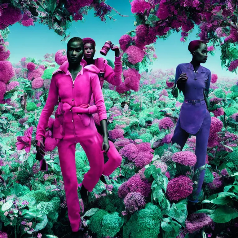 Image similar to fragrance advertising campaign by richard mosse