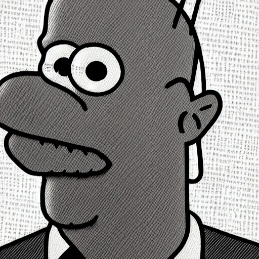 Image similar to Homer Simpson