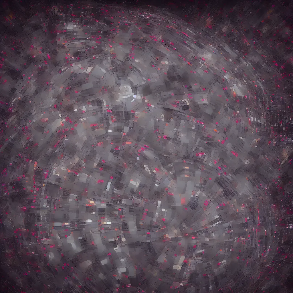 Image similar to deathstar made out of candy, black background, highly detailed, digital art 4k, 8k