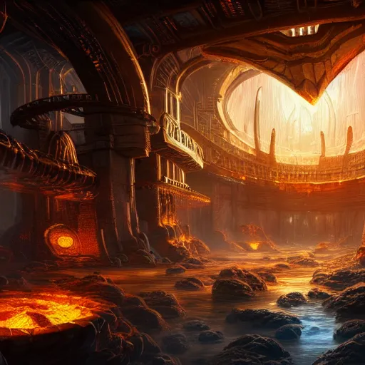 Prompt: beautiful digital fantasy illustration of the forge of worlds, high detail texture, unreal engine, 8k, Photographic quality, ultra hyper realistic quality, 8k definiton, hyper-realistic, cinematic, cinematic lighting