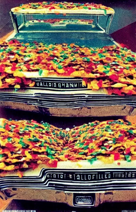 Image similar to the most beautiful galaxie made of tacos. Vintage sci-fi soft grainy