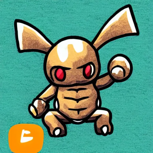 Image similar to pokemon geodude