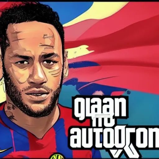 Image similar to neymar in gta v