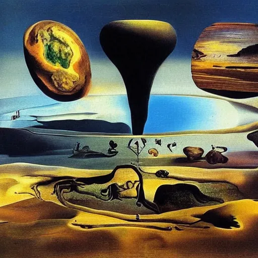 Planet Earth, Photo, Photography, Salvador Dali | Stable Diffusion ...