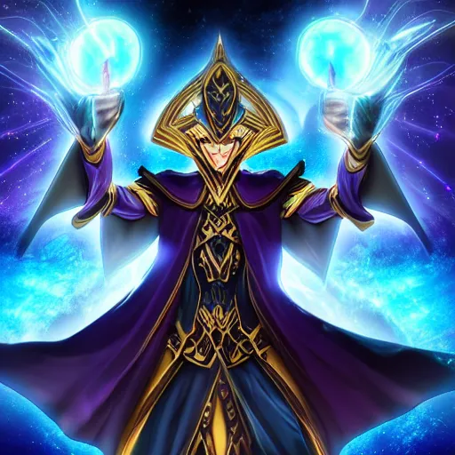 Prompt: beautiful dark magician, full body, mystical, ultra detailed, 4 k