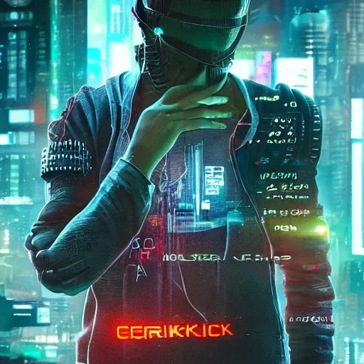 Image similar to cyberpunk