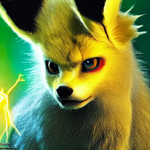 Image similar to national geographic photo of jolteon, pokemon in the wild, intricate, portrait, 8 k highly professionally detailed, hdr, award winning