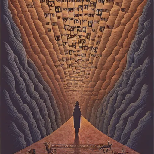 Prompt: in a dream, are all the characters really you?, by jeffrey smith, tim biskup, behance contest winner, wallpaper, digital illustration