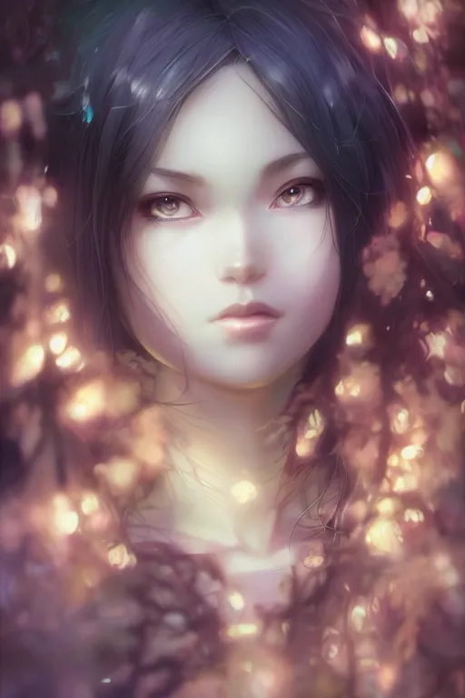 Image similar to tree goddess, full shot, atmospheric lighting, detailed face, by makoto shinkai, stanley artgerm lau, wlop, rossdraws