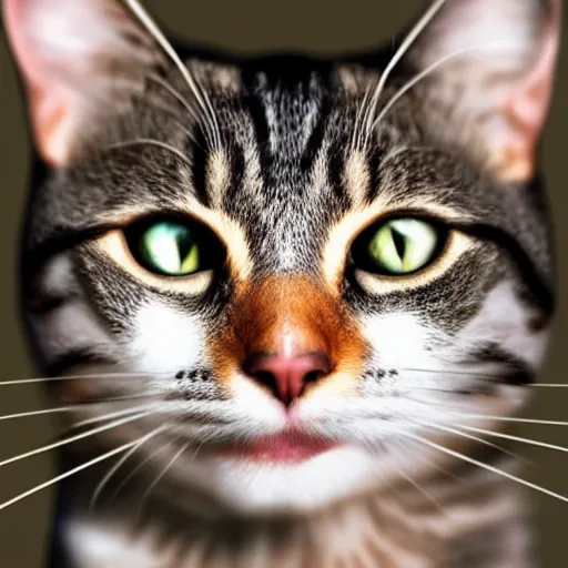 Image similar to inside the mind of a cat, hyper realistic, HD, HQ, photo realistic