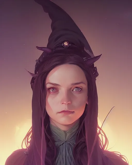 Prompt: highly detailed vfx portrait of a witch, unreal engine, greg rutkowski, loish, rhads, beeple, makoto shinkai and lois van baarle, ilya kuvshinov, rossdraws, tom bagshaw, alphonse mucha, global illumination, detailed and intricate environment