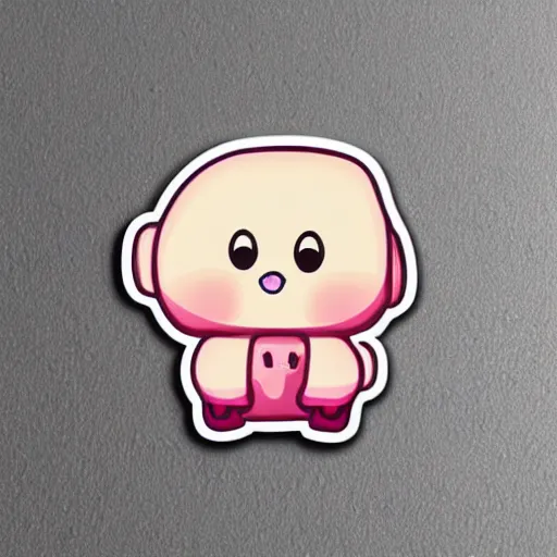 Image similar to cute sticker of baba is you videogame