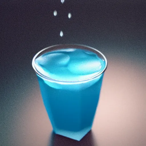 Image similar to photorealistic dreamy drink