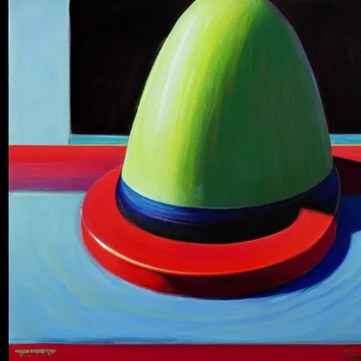 Image similar to alien by wayne thiebaud