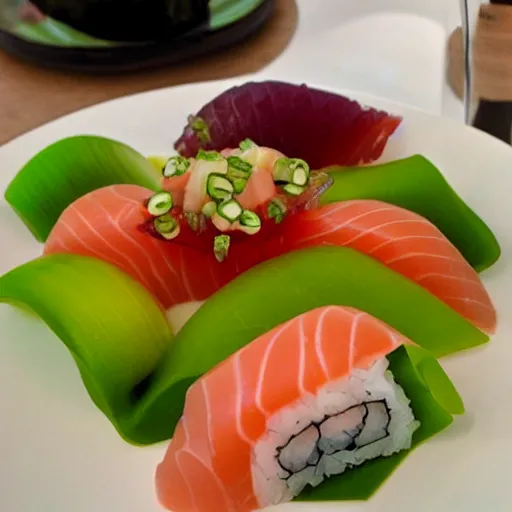 Image similar to sushi jellzo aspic salad