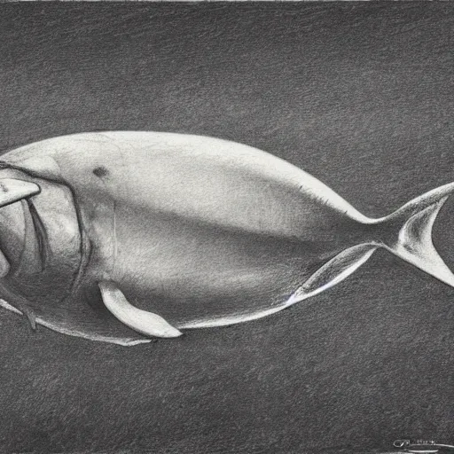 Image similar to spring 1925 small ocean cube tuna pollen trombone oil , by Gerardo Dottori and Moebius and Judson Huss , charcoal drawing , trending on deviantart , oil on canvas