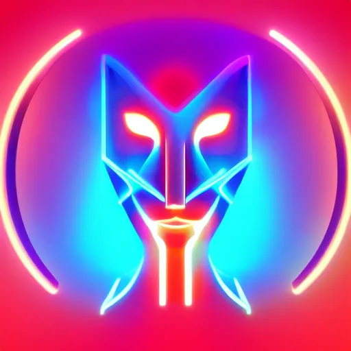 Image similar to the most original and beautiful profile picture on discord, symetrical, 4 k, beautiful gorgeous digital art, trending on artstation, neon lights, colorful, joyful