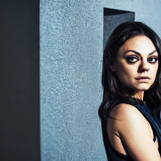 Prompt: Mila Kunis as Catwoman, XF IQ4, 150MP, 50mm, F1.4, ISO 200, 1/160s, natural light, photoshopped, lightroom, enhanced